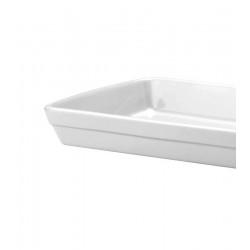Forma 32cm 1,3 Litros Refratário Retangular Com Alça Porcelana Schmidt